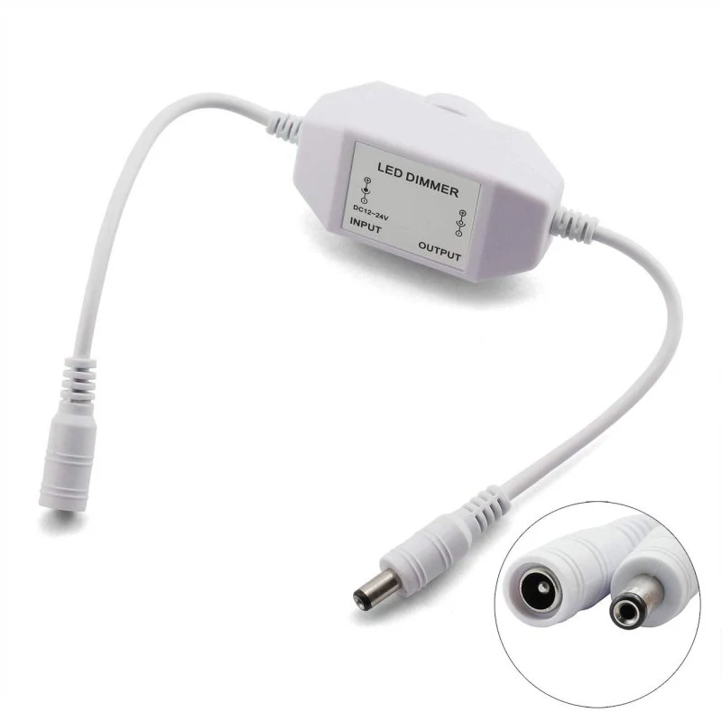 Crystal Vision DC12V LED Strip Knob Rotate Dimmer Switch - Image 3