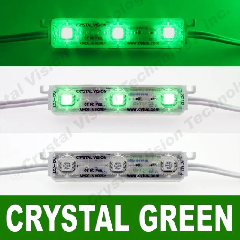 Crystal Vision Storefront LED Window Kit – 50ft Green - Image 3