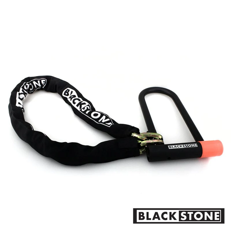 Blackstone 14mm U Bike Lock & 10mm Hexagonal Chain