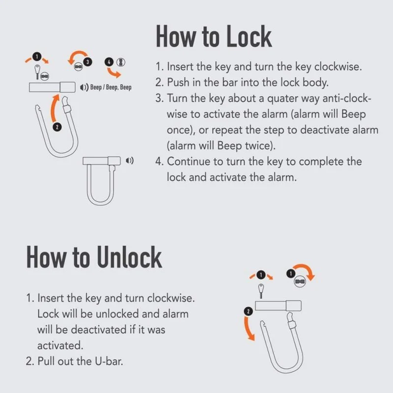 Blackstone Bike Lock with 130dB Alarm - Image 6