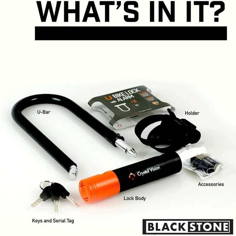 Blackstone Bike Lock with 130dB Alarm - Image 8