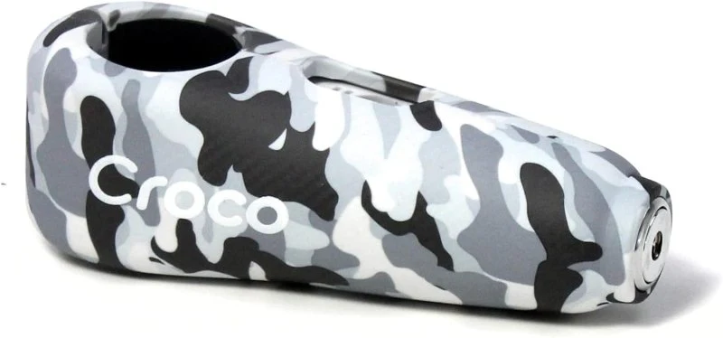 Blackstone Grip Handlebar Lock – 120dB Alarm (Camo White) - Image 3