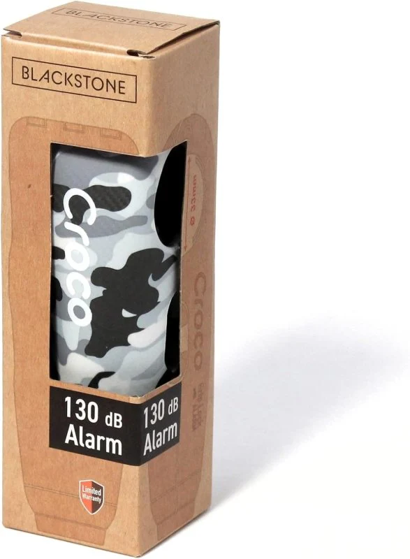 Blackstone Grip Handlebar Lock – 120dB Alarm (Camo White) - Image 4