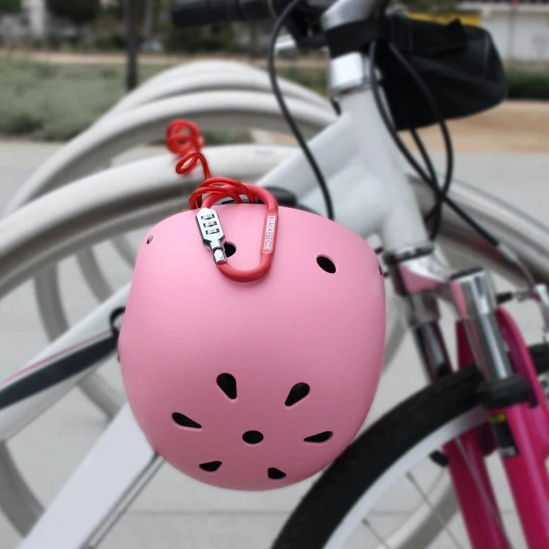 Blackstone Helmet Combo Lock with Blue Reminder Cable - Image 5