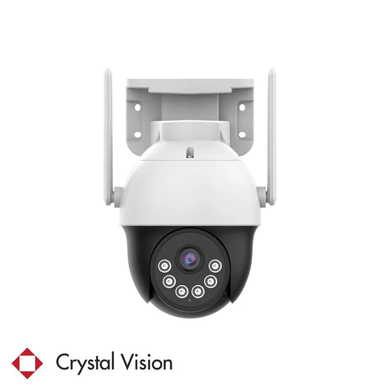 Crystal Vision 8CH NVR with 10.1" Monitor - 2 PT+2 bullet - Image 12