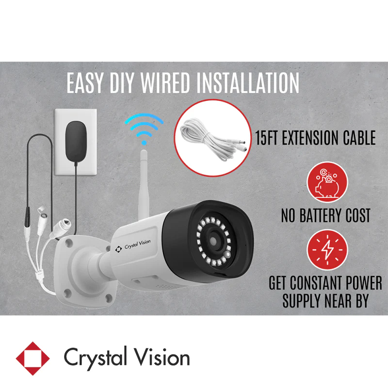Crystal Vision 8CH NVR with 10.1" Monitor - 4 Floodlight - Image 11