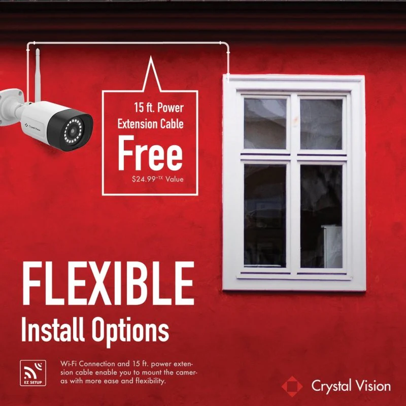 Crystal Vision 8CH NVR with 10.1" Monitor - 4 Floodlight - Image 7